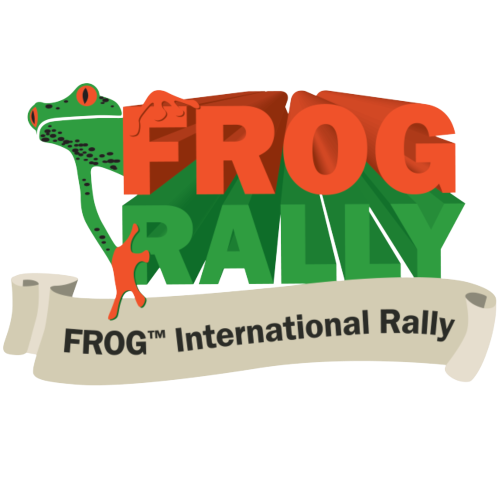 eventbee ticketing frog rally logo